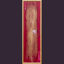 Gerd Mario Grill, Goldene Zeiten, 70cm x 20cm, Acryl auf Holz