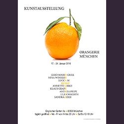 Ausstellungsplakat Orangerie, www.gerdmariogrill.com